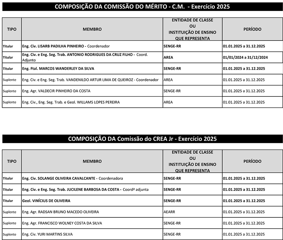 COMPOSICAO Comissoes 2025 4